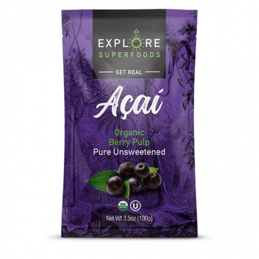 Organic Acai Berry Pulp Pure Unsweetened